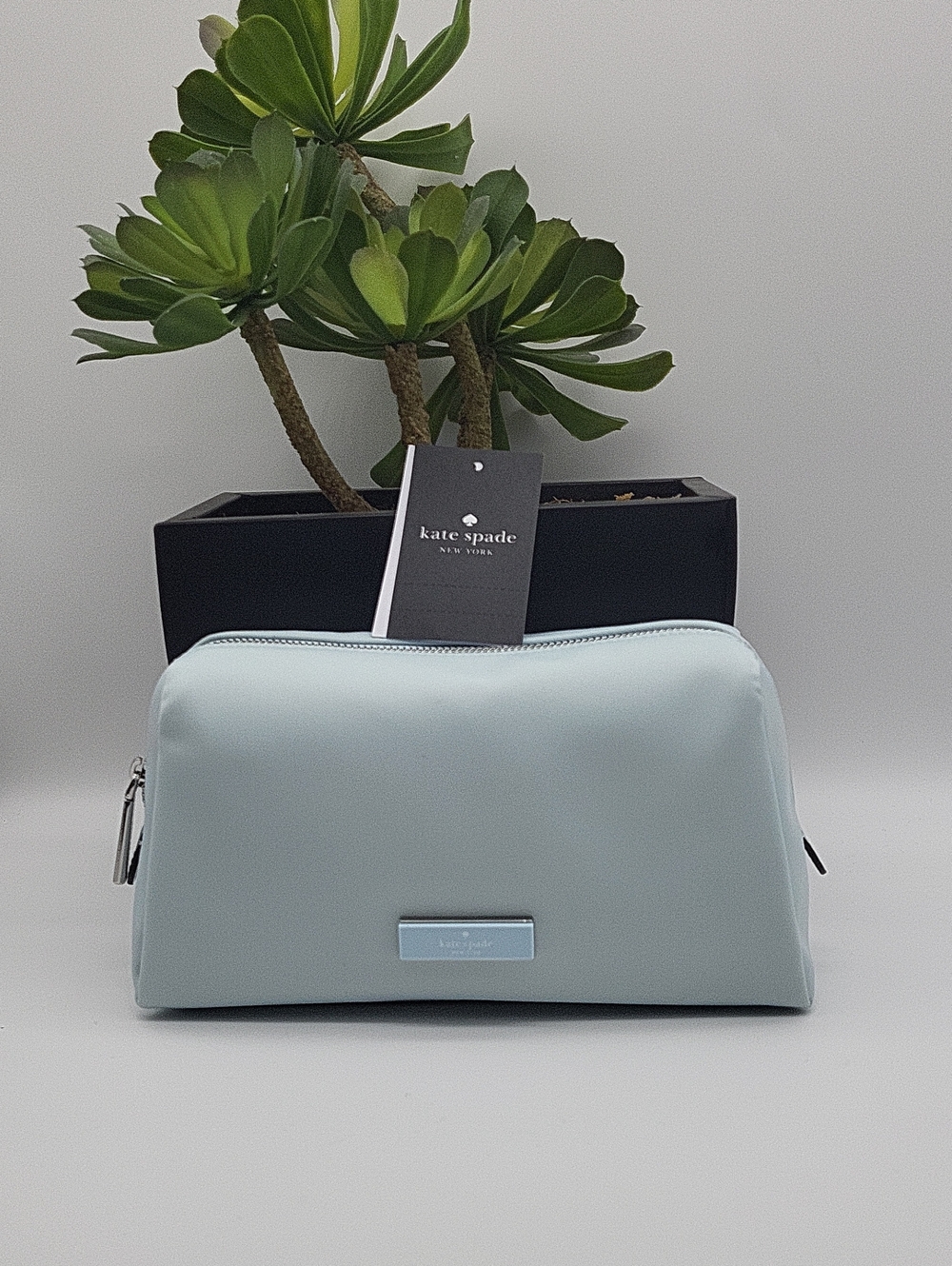 kate spade Light Blue Cosmetic Pouch